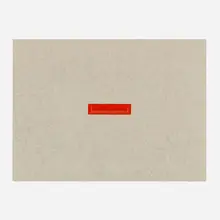 Untitled by Fred Sandback, 1976, woodcut on Japanese paper, sold Feb 2023