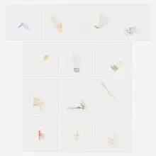 Richard Tuttle, The Edge, 1998, engraving in colors à la poupée on Hahnemühle