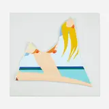 Tom Wesselmann, Seascape, 1984, glazed porcelain