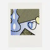Roy Lichtenstein, Still Life (from The Geldzahler Portfolio), 1997, screenprint in colors on Somerset 300 gsm