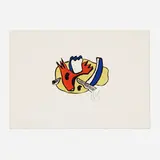 Fernand Léger, Nature Morte (from the Les Constructeurs portfolio), 1951, lithograph in colors on Arches