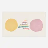 James Rosenquist, Pyramid Between Two Dry Lakes, 1978, etching and aquatint with pochoir on Pescia Italia
