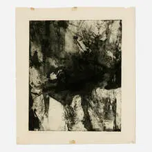 Brice Marden, Untitled, 1962, etching