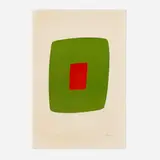 Ellsworth Kelly, Green with Red