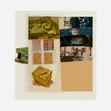 Robert Rauschenberg, Horsefeathers Thirteen I, 1972, offset lithograph in colors, screenprint, pochoir, collage and embossing on Moulin du Verger du Puymoyen handmade
