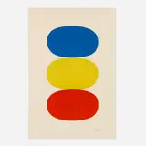 Ellsworth Kelly, Blue and Yellow and Red-Orange
