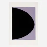 Terry Frost, Black on Mauve Grey
