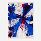 Sam Francis, Damn Braces, 1960, lithograph in colors on BFK Rives