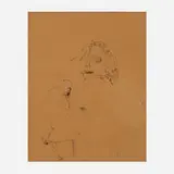 John Altoon, Untitled, c. 1957, ink on paper