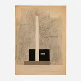 Burgoyne Diller, Collage Study for Sculpture