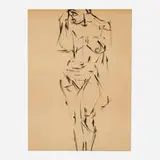 Mercedes Matter, Figure Study