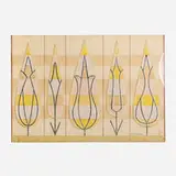 Richard Peter Hoffman, Acres of Tulips, watercolor and wax on paper