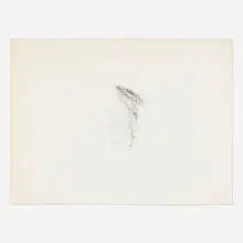 Alan Saret, Cov - Staaten Cast - In, 1983, graphite on paper