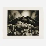 Gene Kloss, To a Wedding in North House, 1973, etching, drypoint and aquatint