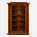 George Mann Niedecken, Cabinet from the Conroy Building, Milwaukee, c. 1904, walnut, glass