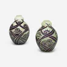 Charles Catteau, Art Deco vases, pair