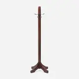Costumer, model 52 by Gustav Stickley, c. 1912, oak, iron, sold Jun 2023