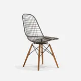 Charles and Ray Eames, PKW, 1951, enameled steel, walnut, birch