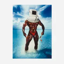 Man with Diving Bell and Shoe (from the We Can't Wait to Take Her Shopping series) by David LaChapelle, 1995, c-print on Fujicolor Crystal Archive paper, sold Jan 2017