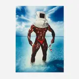 David LaChapelle, Man with Diving Bell and Shoe (from the We Can't Wait to Take Her Shopping series)