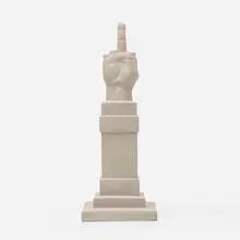 L.O.V.E. by Maurizio Cattelan, 2014, concrete, sold Jan 2017