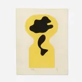 Jean Arp, Soleil recerclé (Couverture I), 1966, woodcut on paper