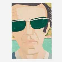 Alex Katz, Alex, 1970, lithograph in eight colors on Arches paper