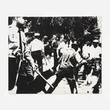 Andy Warhol, Birmingham Race Riot (from the Ten Works X Ten Painters portfolio), 1964, screenprint on paper