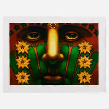 Ed Paschke, Bondo, lithograph on paper