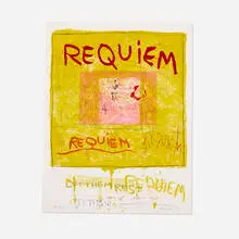 Joan Snyder, Requiem/Let Them Rest, 1998, etching, lithograph and woodcut on paper