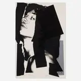 Andy Warhol, Mick Jagger, 1975, screenprint on Arches Acuarelle (Rough) paper