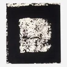 Richard Serra, For Joni, 1996, etching on Goitia Ivory paper