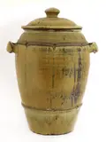 Mike Dodd, Mike Dodd (b.1943), a large stoneware pot and cover