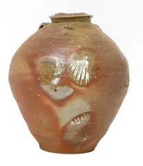 Nic Collins (b.1958) by Nic Collins, a stoneware vase, sold Oct 2020