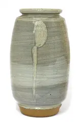 Mike Dodd (b.1943) by Mike Dodd, a stoneware vase, sold Oct 2020
