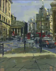 Ken, Untitled, oil on canvas board 33.5 x 25.5cm .