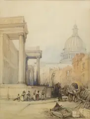 Thomas, Untitled, watercolour heightened with white 32.5 x 24.5cm Provenance: Christie's London