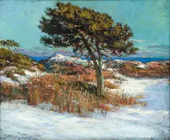 Abbott Fuller Graves, The Maine Coast, Winter, undated, oil on canvas, relined