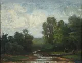 George Hetzel, Stream Through the Woods