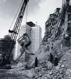 Clyde Hare, Demolition at One Gateway, 1950, gelatin silver print