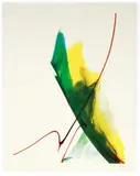 Paul Jenkins, Looking West, 1969, color, silkscreen, pencil