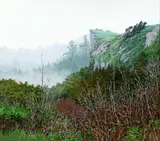 Peter M. Loftus, Gentle Rain, 1983, oil on canvas