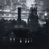 Mark Perrott, House Furnace Skyline, taken, 1981, photograph printed later, gelatin silver print printed