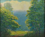 James Bonar, Clearing in The Forest, 1928, oil on canvas
