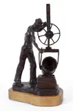 Foundry Worker, 1978, cast by Malcolm Alexander, bronze sculpture, 17.25 inches (not including base), offered Dec 2025