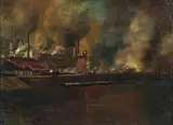 Martin Leisser, Mills on The Ohio at Night