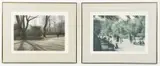 Harold Altman, 2 color lithographs. FIRST: Shadows