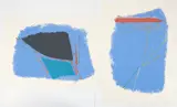 Dan Christensen, Pair of, silkscreen prints from 1980: CC-3