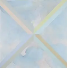 Pure Air by Gary Jurysta, 1971, acrylic on canvas, offered Nov 2025