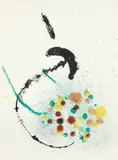 Composition II, 1963, Cat. Ref (C83) by Joan Miró, lithograph printed in colors at Mourlot, offered Nov 2025